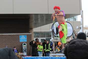 4th Annual Polar Plunge, St. Clair College SportsPlex, Windsor, March 2, 2018. Photo by Mark Brown/Blackburn News.