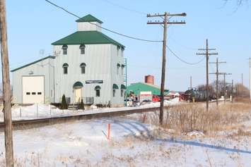 One person has died following an accident in the 400 block of Elmstead Rd. in Lakeshore on February 27, 2015. (Photo by Jason Viau)