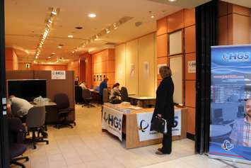 HGS Canada temporary location in Tecumseh Mall.  (Photo by Adelle Loiselle.)