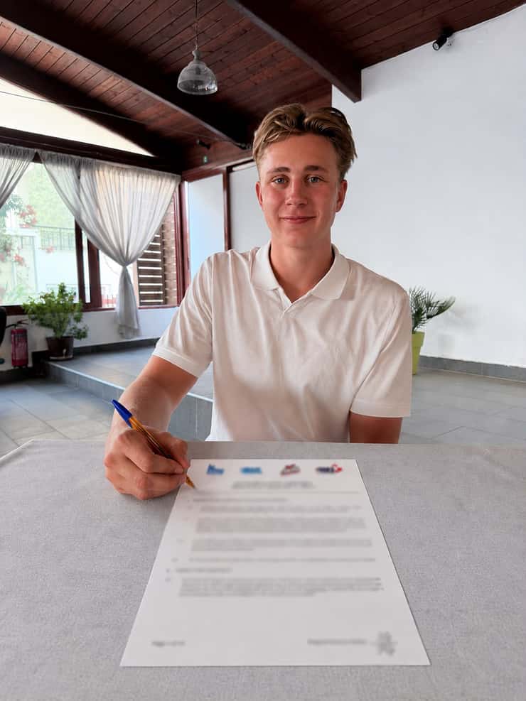 Jonas Gulbrandsen. (Photo courtesy of the Sarnia Sting)