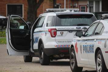 Windsor Police vehicles, May 9, 2019. Blackburn News file photo.