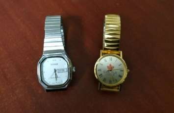 Chatham-Kent police are looking to return these watches to their rightful owners. (Photo courtesy of Chatham-Kent police)