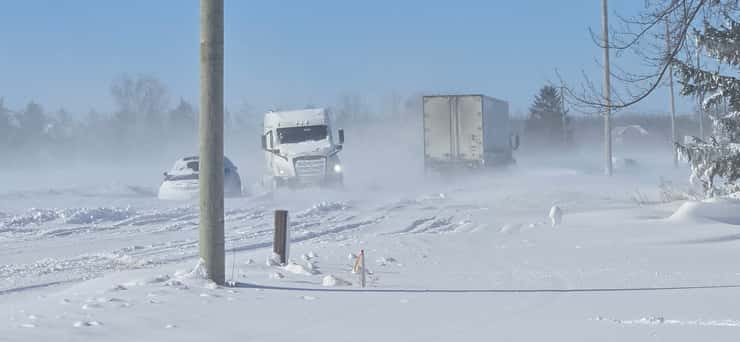 February 7, 2026. Photo courtesy of Lambton OPP via X. 