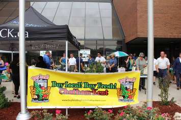Farmers Market at the Civic Centre in Chatham on July 22, 2019. (Photo by Allanah Wills)