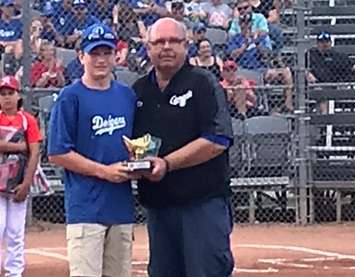 Dakota McComb, Top Pitcher. (Photo by Daniel McComb)