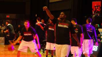 DeAndre Thomas and the Windsor Express at Clash At The Colosseum II (Photo by Jake Kislinsky).