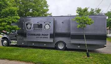 Sarnia's Mobile Command Unit. May, 2025 Image courtesy of the Sarnia Police Service.