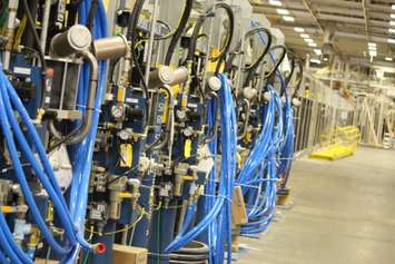 A look inside Windsors Chrysler Assembly Plant, February 9, 2015. (Photo by Jason Viau)