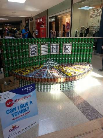 4th annual CANstruction, March 2015