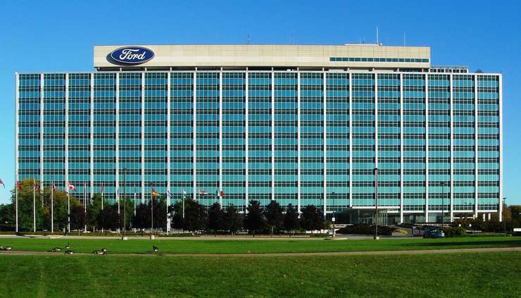 Ford World Headquarters in Dearborn, Michigan, 2007. Photo courtesy Dave Parker via Wikipedia.