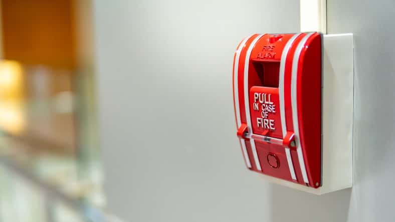 Man charged after fire alarm pulled at CK police headquarters