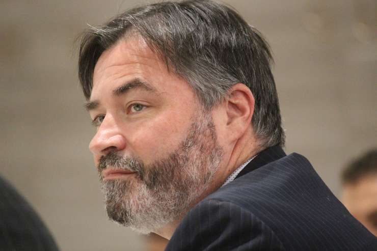 Windsor Ward 9 Councillor Kieran McKenzie at City Hall, January 21, 2019. Photo by Mark Brown/Blackburn News.