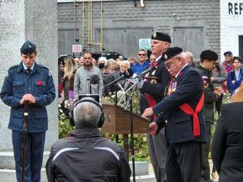 Sarnia's 2022 Remembrance Day ceremony at Veteran's Park - Nov. 11/22 (Blackburn Media photo by Josh Boyce)