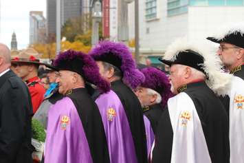 Remembrance Day ceremonies are held in Windsor on November 11, 2016. (Photo by Ricardo Veneza)