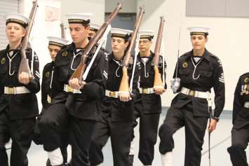 The Royal Canadian Sea Cadet Corps Agamemnon Windsor, Ontario branch seen at the HMCS Hunter building on October 28, 2015. (Photo by Ricardo Veneza)