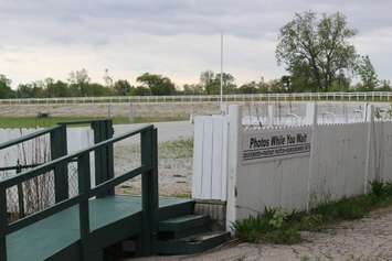A section of track at Windsor Raceway May 12, 2015. (Photo by Adelle Loiselle)