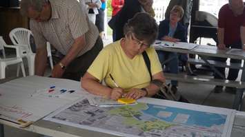 Centennial Park public input session May 27, 2015 (BlackburnNews.com Photo by Briana Carnegie)