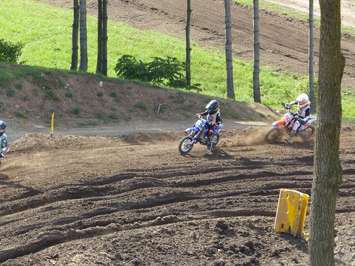 Racing at Walton Raceway in August of 2022. (Image supplied by Walton Raceway)