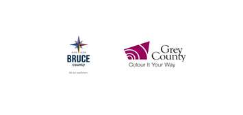 Bruce County and Grey County logo.