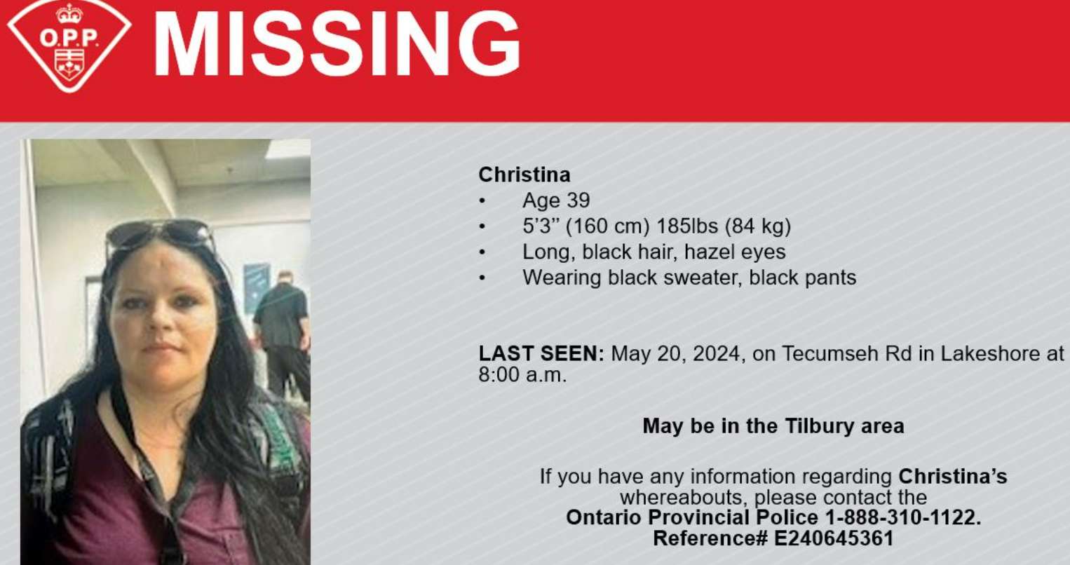 OPP seek help finding missing woman