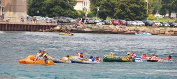St. Clair River Float Down Aug. 18, 2018 (BlackburnNews.com photo by Dave Dentinger)