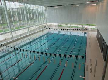 The indoor pool at the Bostwick Community Centre on Southdale Rd. W. (Photo by Miranda Chant, Blackburn News)