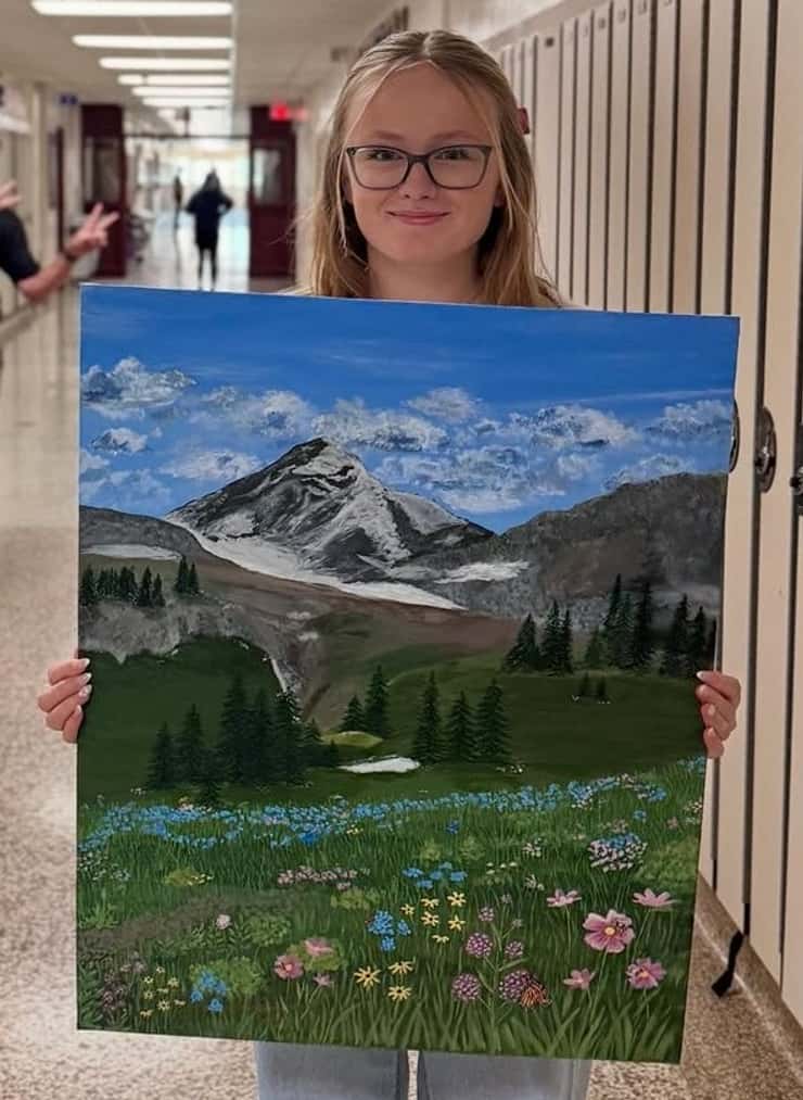 Makenna Mifflin, Grade 12, John McGregor Secondary School (Image courtesy of the Lambton-Kent District School Board)