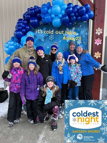 Coldest Night of the Year Saugeen Shores. February 25, 2023. Photo supplied by United Way Bruce Grey. 