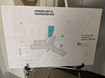 First stage of the redevelopment and expansion of the CKHA Wallaceburg facility. February 22, 2019. (Photo by Greg Higgins)