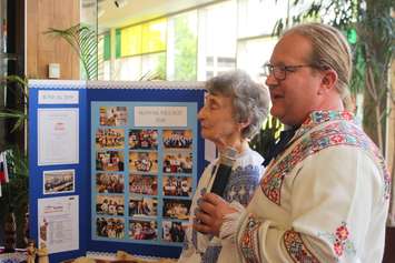 The Slovak Village previews its offerings at the Windsor International Aquatic and Training Centre, June 4, 2019. Photo by Mark Brown/Blackburn News.