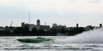 Powerboat racing on the St. Clair River August 9, 2015 (BlackburnNews.com photo by Dave Dentinger)