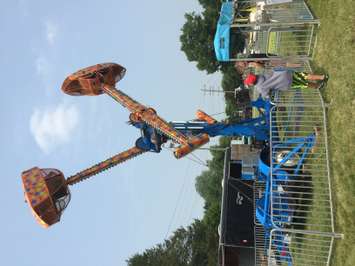 Residents from Thamesville and the surrounding area attend the 40th annual Threshing Festival in Thamesville, July 4, 2015. (Photo by the Blackburn Radio Summer Patrol)