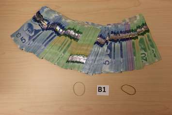 Cash seized in Project KIRBY. (Photo courtesy OPP)