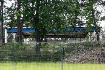 DOW People Place set for demolition. July 2015 (BlackburnNews.com Photo by Dave Dentinger)