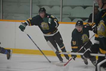 The Wallaceburg Lakers host the Amherstburg Admirals in their 2014 home opener. (Photo courtesy of Gail Cook)