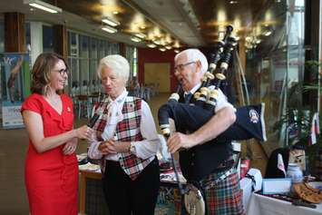 The Scottish Village previews its offerings at the Windsor International Aquatic and Training Centre, June 4, 2019. Photo by Mark Brown/Blackburn News.