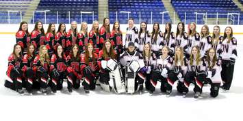 Forest XTreme Ringette U19 and U16 teams (Submitted photo)