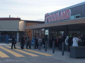 The opening of the new Foodland in Owen Sound on March 22, 2018. (Photo by Logan Strauss)
