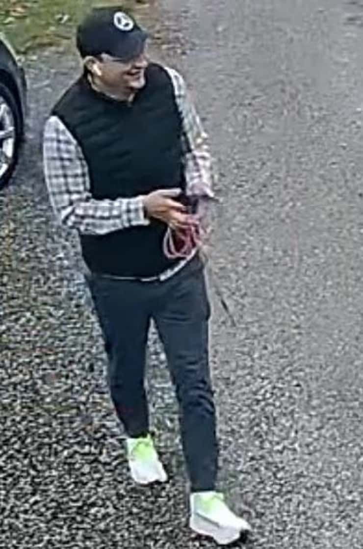 A picture of one of the suspects involved in the alleged theft (Photo provided by Wellington OPP)