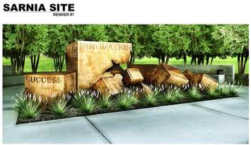 Lambton College Legacy Project Rendering. February 6, 2017. Photo courtesy of Sarnia.ca