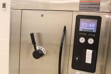 An autoclave at Windsor Regional Hospital are pictured on June 23, 2016. (Photo by Ricardo Veneza)