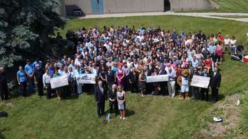 Lambton College hosts official ground breaking ceremony for new world class education facilities. June 22, 2016 (BlackburnNews.com photo by Melanie Irwin)