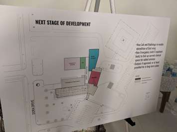 Second stage of the redevelopment and expansion of the CKHA Wallaceburg facility. February 22, 2019. (Photo by Greg Higgins)