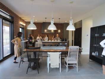 The kitchen inside the Dream Home at 2162 Ironwood Rd. (Photo by Miranda Chant, Blackburn News)