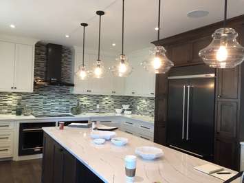 Photo of the Dream Home kitchen. Photo by Ashton Patis, BlackburnNews.com