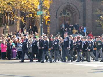 Remembrance Day parade. November 11, 2015. Photo by Miranda Chant, BlackburnNews.com