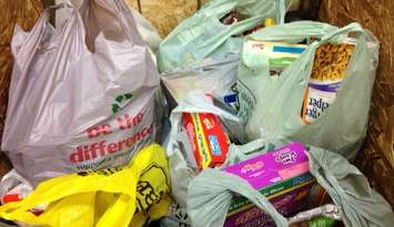 Food Donations. (File photo by Blackburn Media)