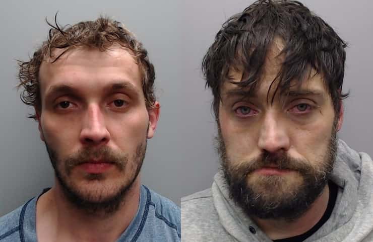 Sarnia police are looking for Cole Dew (right) and Brennan Erdodi (left). March 25, 2026. (Photo courtesy of the Sarnia Police Service) 