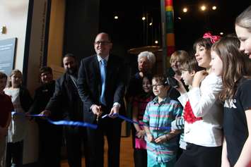 The grand opening of the Chimczuk Museum, February 18, 2016. (Photo by Maureen Revait) 