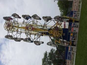 People of all ages enjoy the rides and entertainment at the Tilbury Kinsmen Summer Festival, June 14, 2015. (Photo by the Blackburn Radio Summer Patrol)